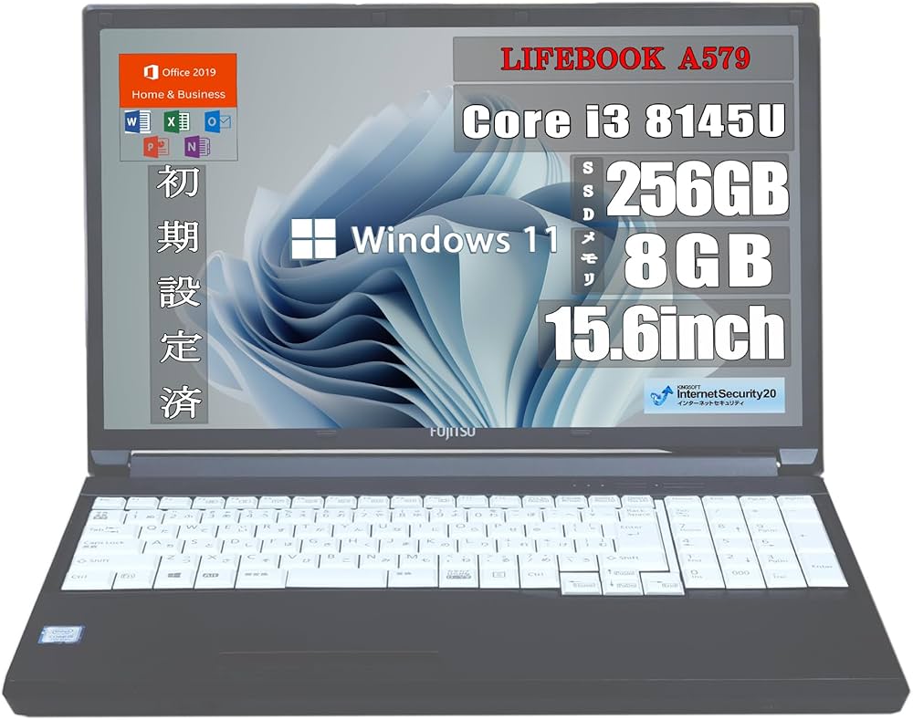 Amazon.co.jp: 【整備済み品】 ノートパソコン LIFEBOOK A579 15.6