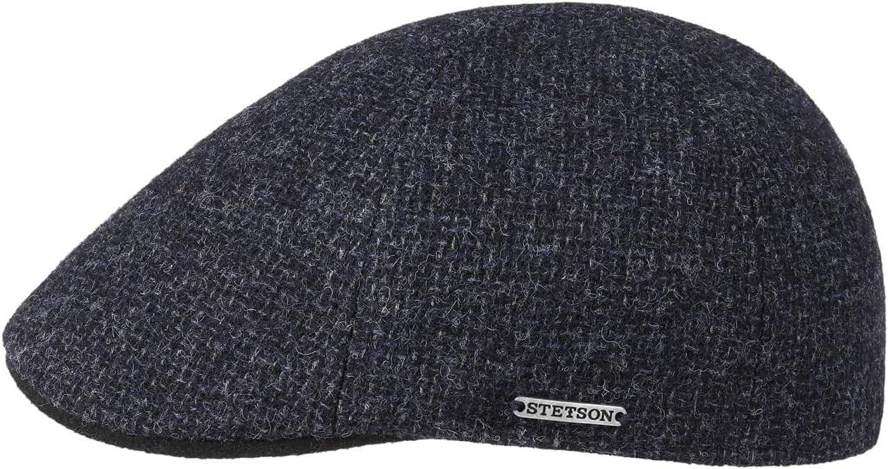 Stetson Irish Wool Pet Heren - Made in the EU flat hat met klep