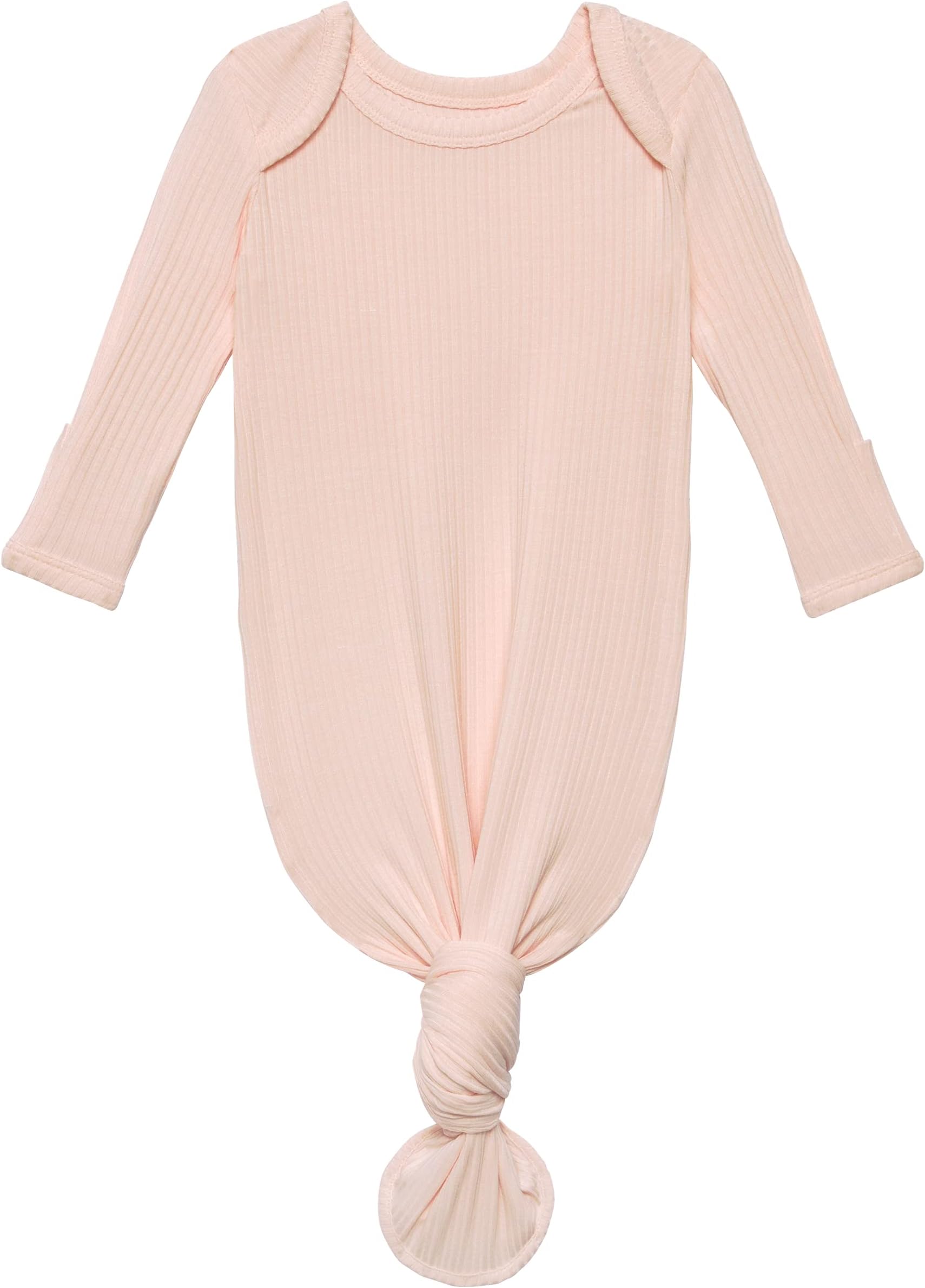 Posh PeanutPosh Peanut Knotted Newborn Gown - Newborn Gowns for Girls, Baby Sleep Gown - Baby Girl Gowns 0-3 Months, Baby Knotted Gowns