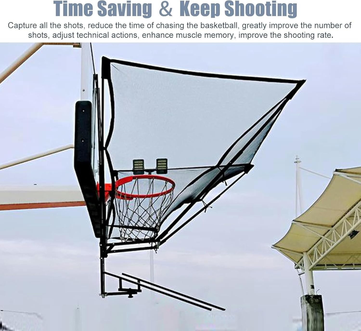 Professional-Grade Basketball Return Machine - Heavy Duty Build Quality for Academies & Teams, Supports High-Volume Repetitive Drills