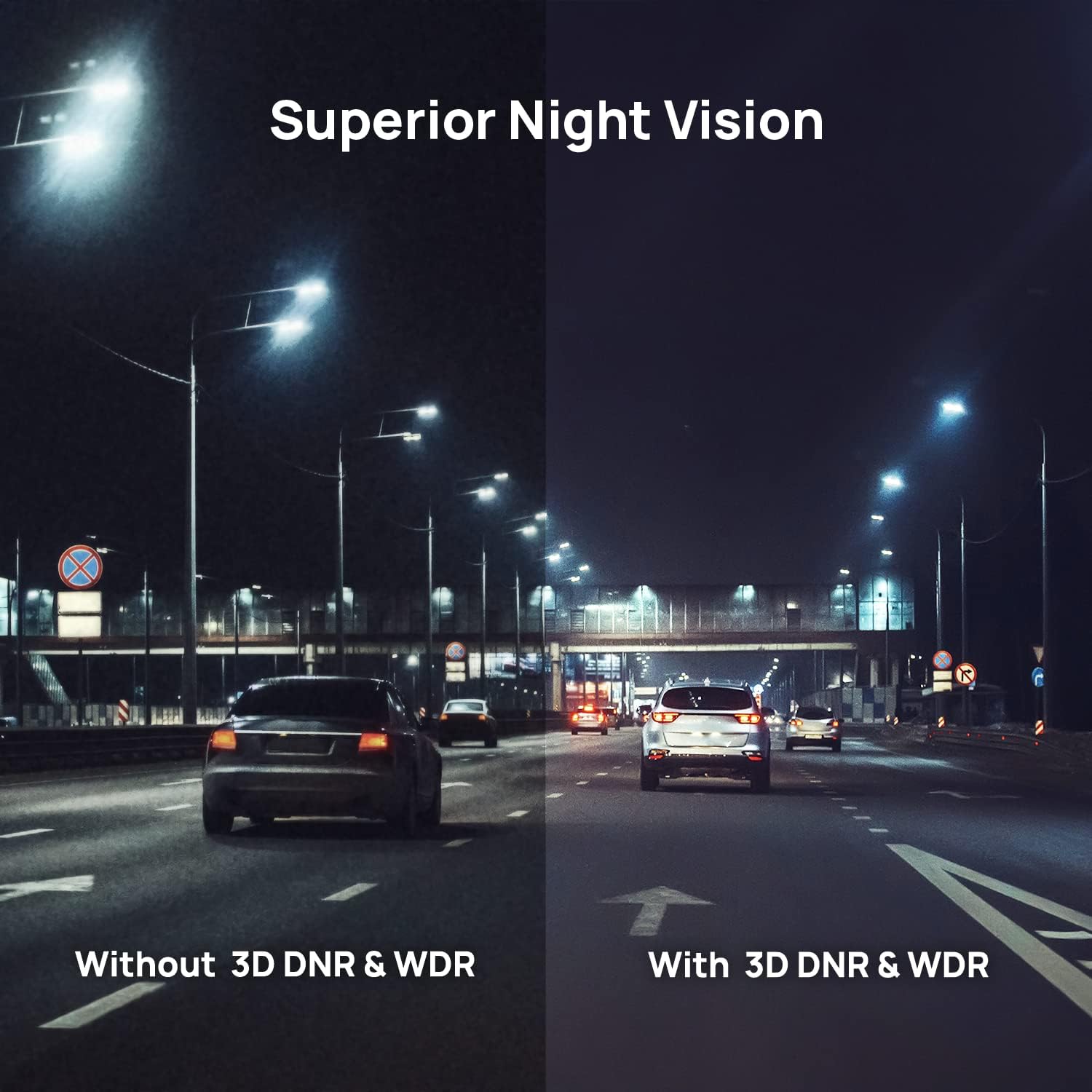 70mai M300 Car Recorder Dash Cam 1296P 140 FOV WDR App Control Dashcam (Global Version) description image 3