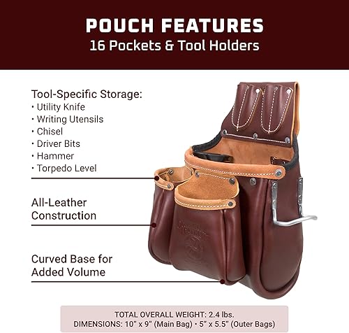Miniatura 3 de Occidental Leather 5526 Bolsa de herramientas Big Oxy