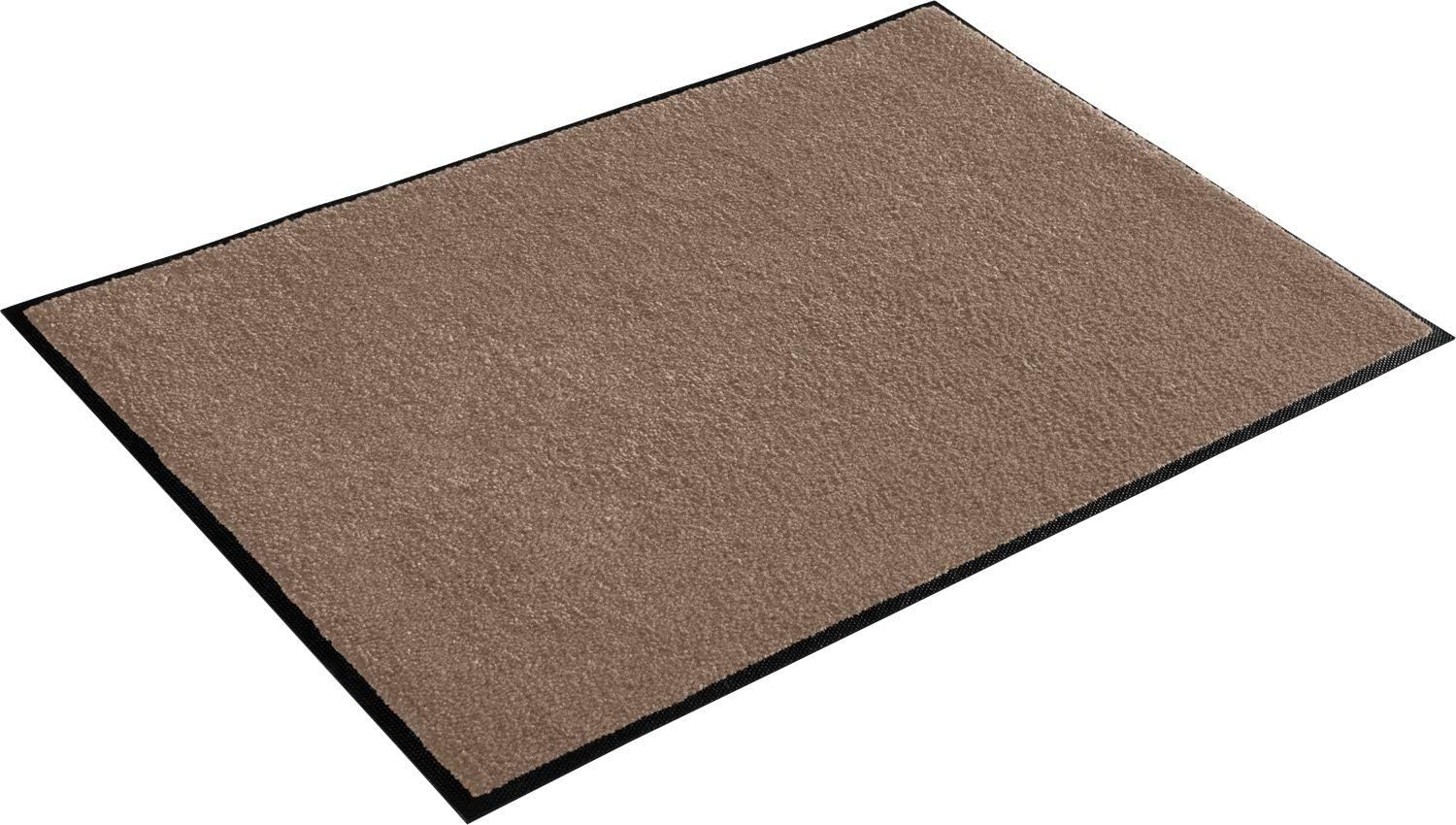 Kleen-Tex wash+dry doormat, Taupe 40x60cm, inside and outside, washable, beige, 40 x 60 cm (Rectangular) - Image 3