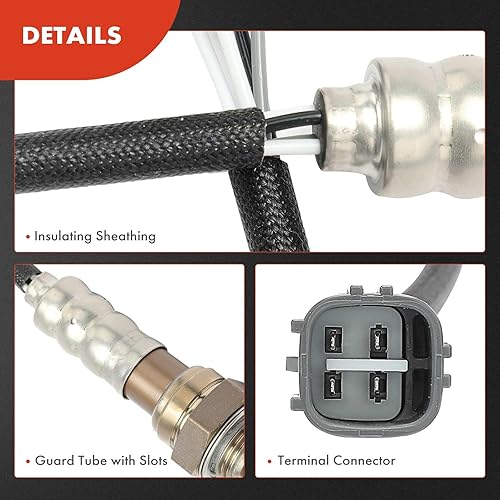 Miniatura 6 de A-Premium Sensor de oxígeno O2 compatible con Subaru Outback 2004-2009, Forester 2006-2010, Impreza 2006-2011, Legacy 20042006-2009 y Saab 9-2X