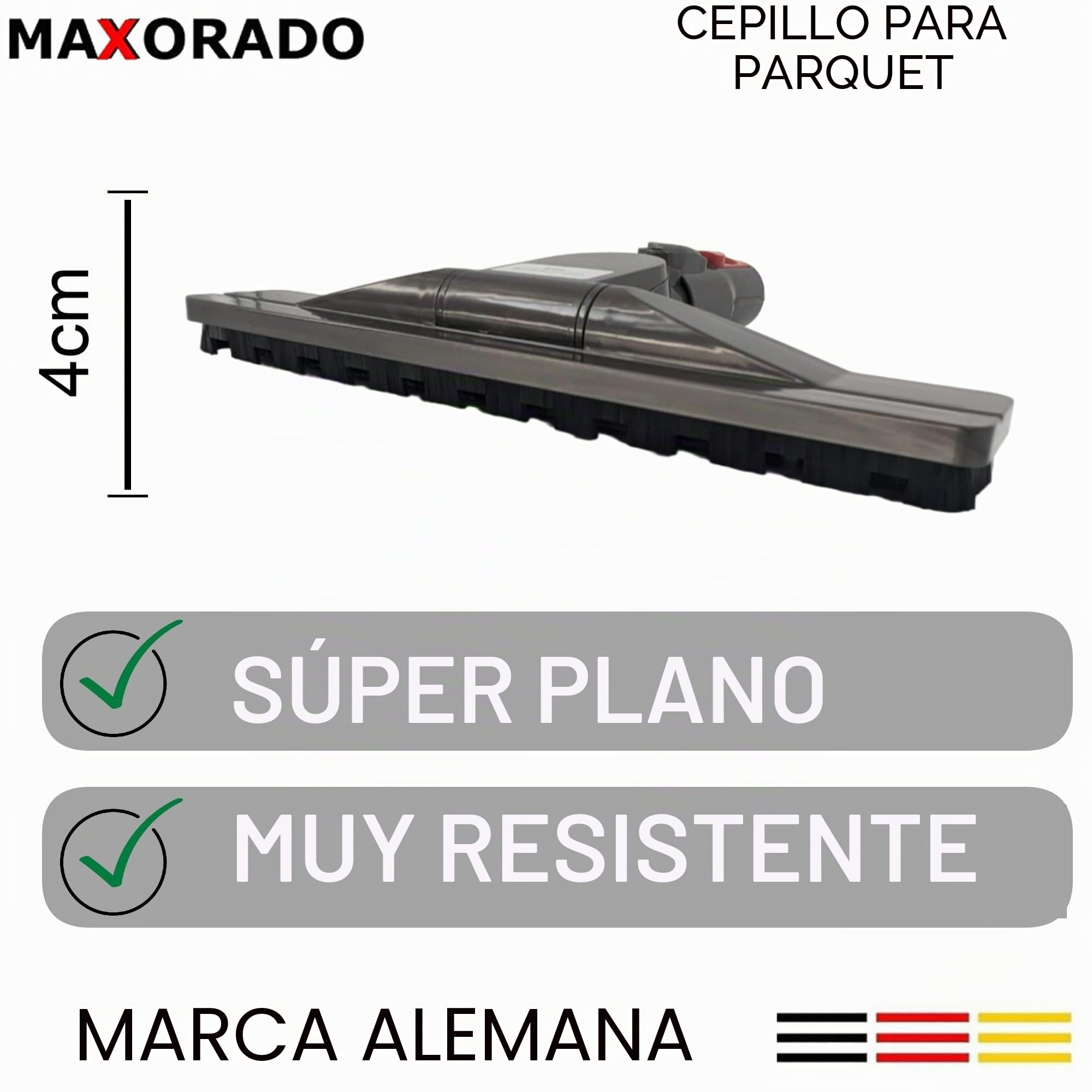 Boquilla de parquet para BigBall Cepillo de parquet Boquilla de suelo compatible con Dyson Aspiradora Big Ball 96742201 967422-01 CY22 CY23 CY26 CY28