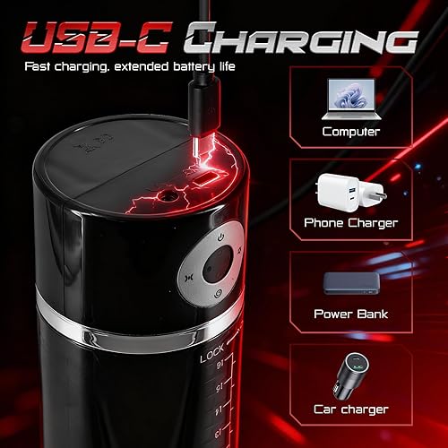 Miniatura 9 de Penisen Extendors PumpEnhancement Growth Vacuum Pumps, Electric Increase Size Training Device PLR158