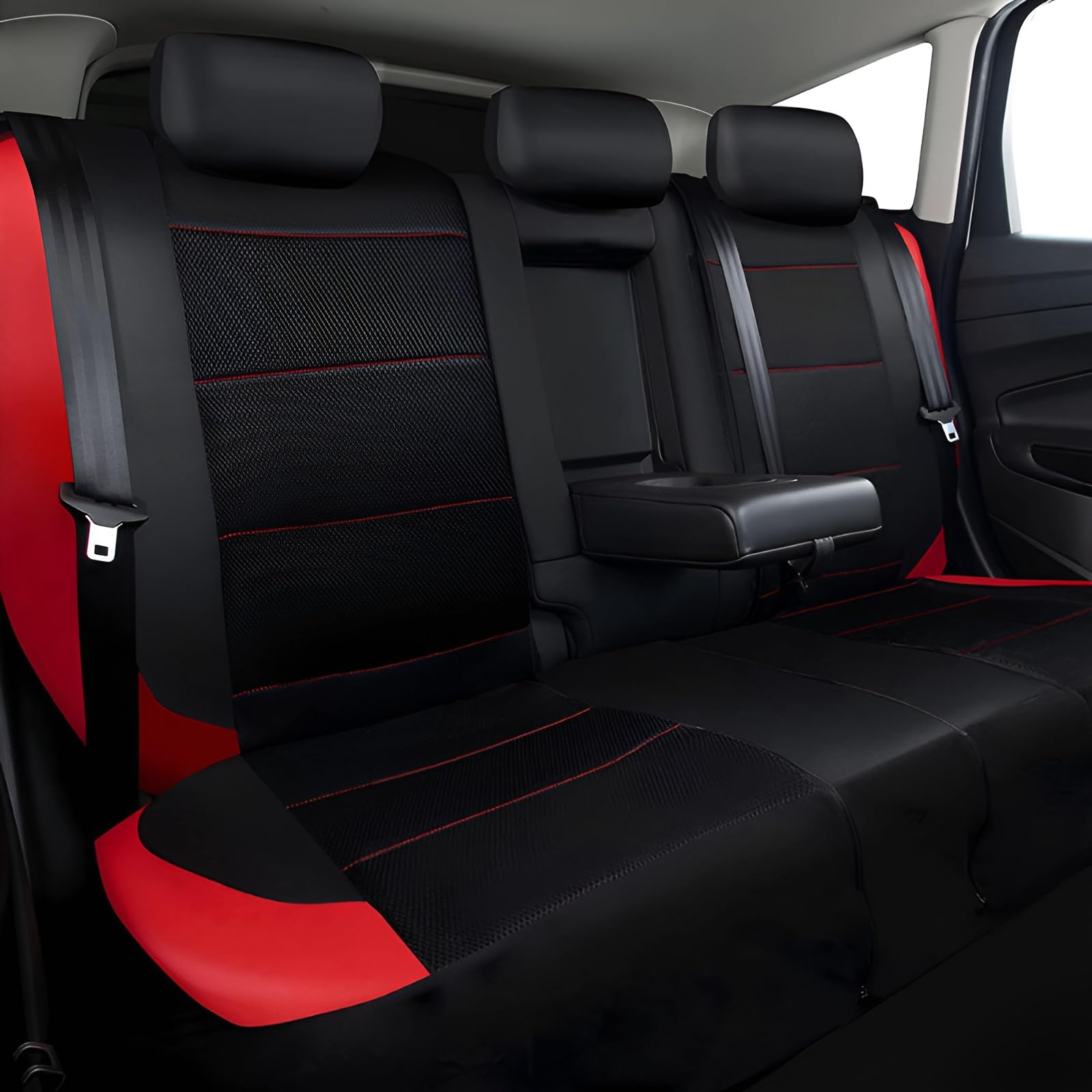 Set Coprisedili In Pelle Per Toyota Yaris Cross (2020-2024) - 5 Posti, Compatibile Airbag, Bianco - Foto 8