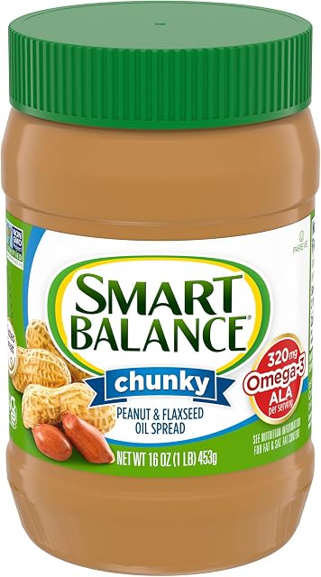 Smart Balance Chunky Peanut and Flaxseed Oil Spread
