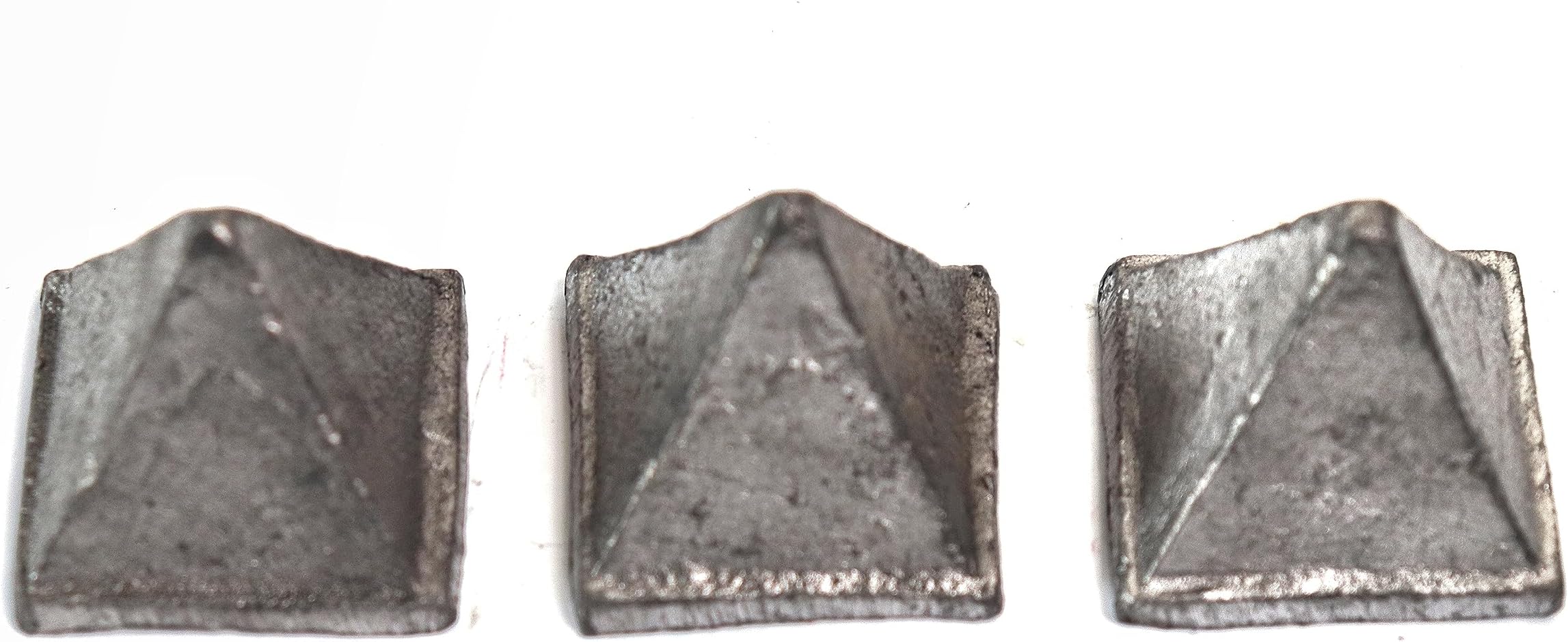 The Spiritual Living Lead Pyramid for South-West Direction II Vastu Dosha Nivaran Remedies Items (?????? ????) II Home & Office II Cut Size -1.5 inches II 3 pcs