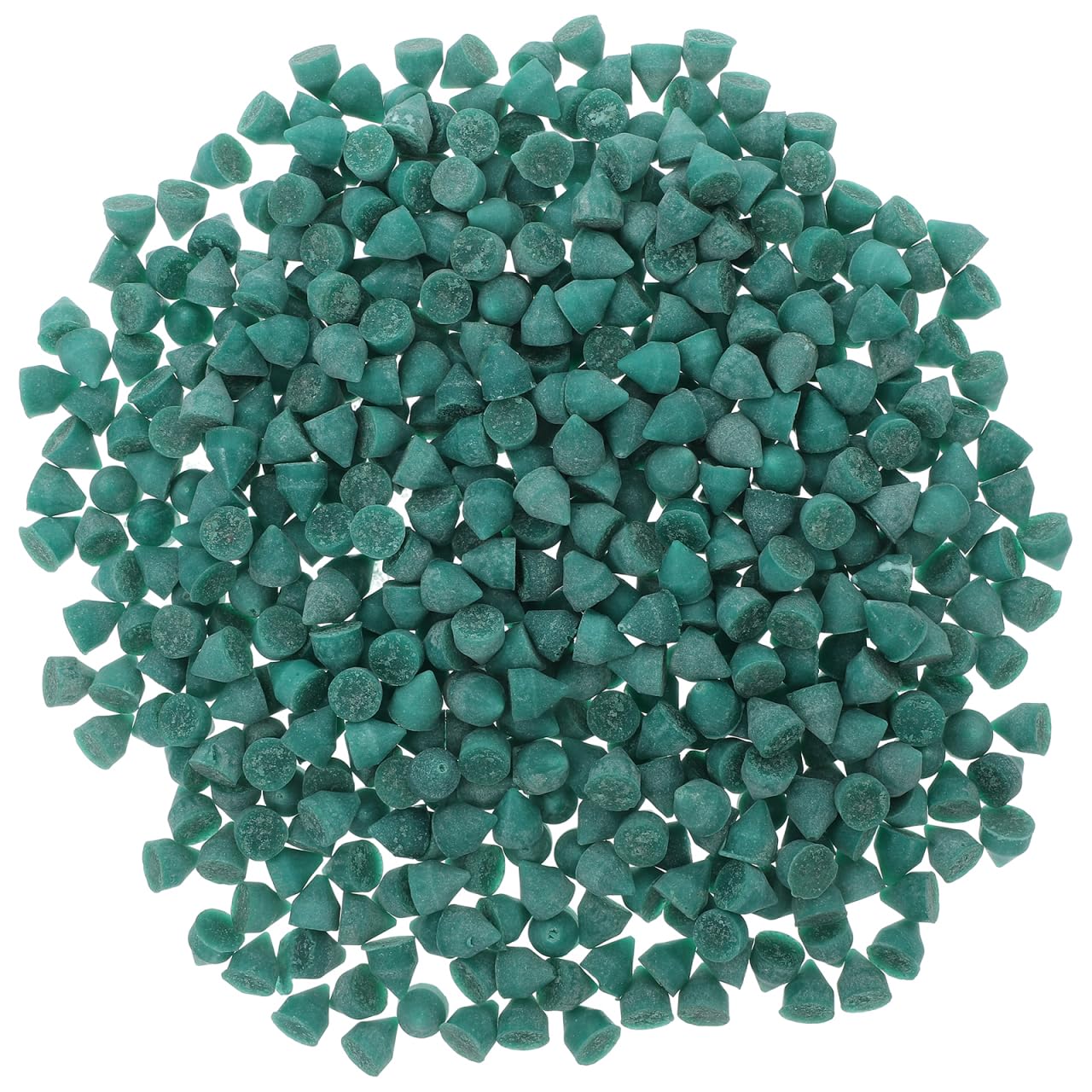 MAGICLULU 500g Siliciumcarbid Schleifmittel - Dreieckige Polierpellets für Trommelpolierer & Rotationspolierer - Keramisches Schleifmedium zum Polieren & Entgraten von Schmuck, Steinen und Metall