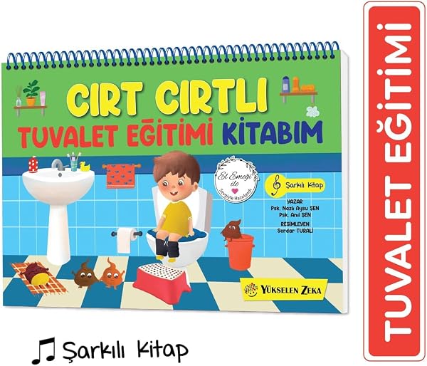 Cırt Cırtlı Tuvalet Eğitimi Kitabım (Şarkılı)