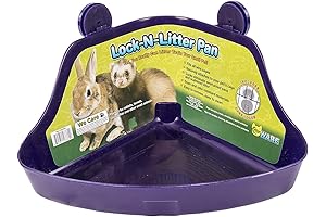 Ware Plastic Lock-N-Litter Regular Sized Corner Litter Box