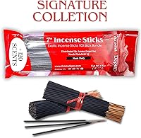 Vista 3 de Aroma Depot 5 varillas de incienso más populares de 7 pulgadas, juego variado de 500 unidades, 7 pulgadas de largo, 5 paquetes de 85 a 100 varillas