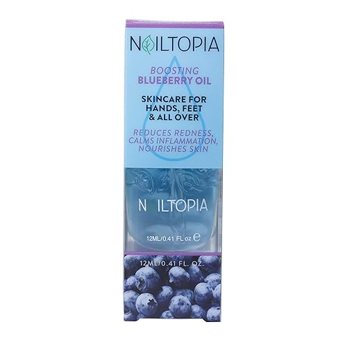 Miniatura 5 de Nailtopia Aceite de arándano revitalizante y energizante fresco, aceite para cutículas y crecimiento de uñas, hidratación de uñas y cutículas,