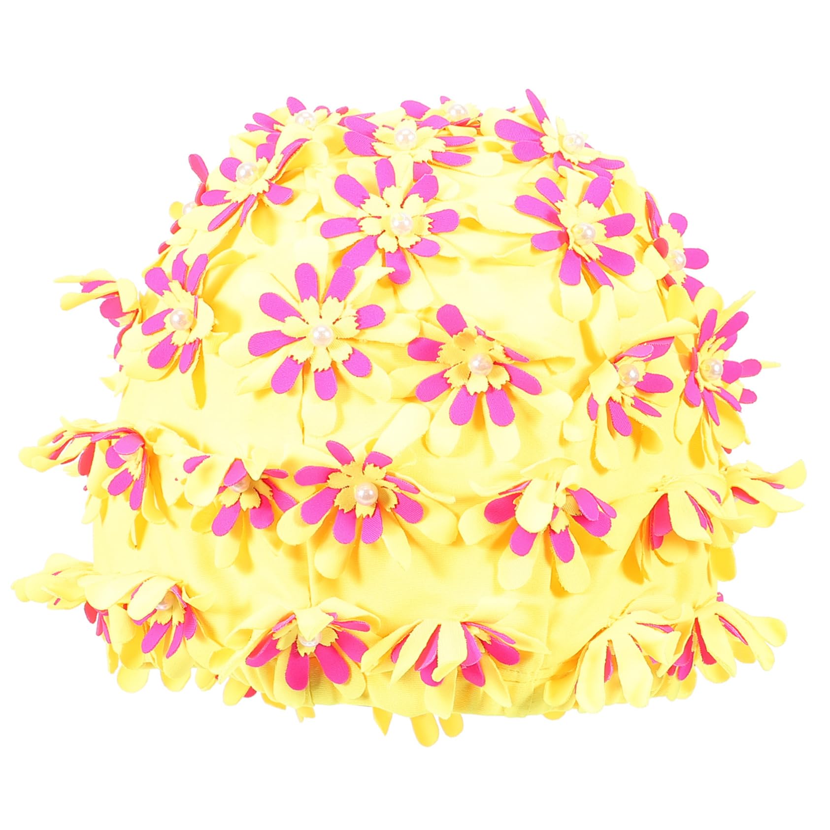 Sosoport Lot De 2 Bonnets De Bain À Fleurs pour Adultes Confortables