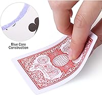 Vista 6 de LotFancy Cartas de Juego, 2 Paquetes, Barajas de Cartas, Tamaño de Póquer, Índice Estándar, para Blackjack, Euchre, Juego de Cartas Canasta, Cartas