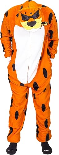Cheetos Men's Chester Cheetah Fleece Costume Union Suit