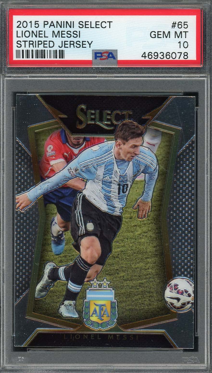 /25 PSA10 LIONEL MESSI PANINI SELECT メッシ 25 PSA10 LIONEL MESSI PANINI SELECT メッシ 25 PSA10 LIONEL MESSI