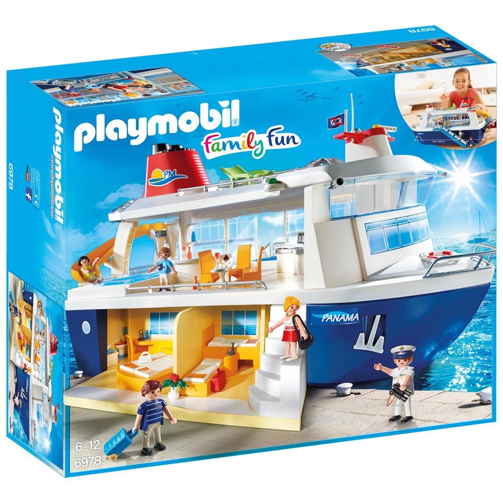 Playmobil 6978 Bateau de croisière - Family Fun - Vacances Navigation - Multicolore