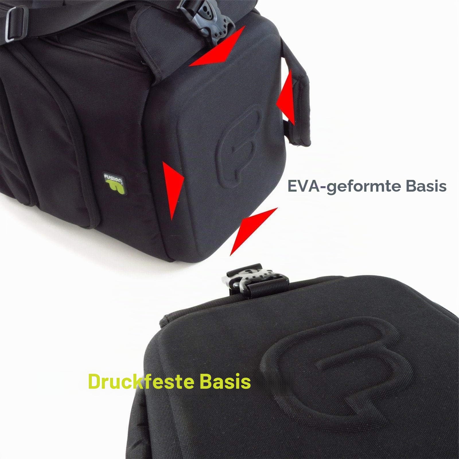 Fusion UB-04 B Black/Blue Gig-Bag Trompetenrucksack für 3 Trompeten