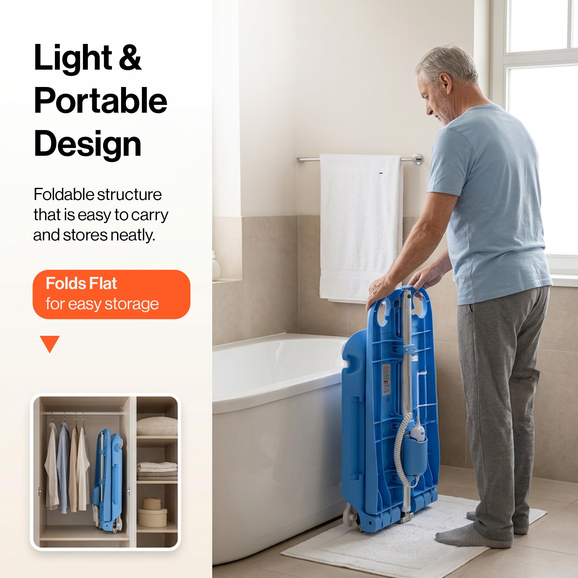 Amazon.com: SuperHandy Portable Floor & Bath Lift – 26V 51.8Wh