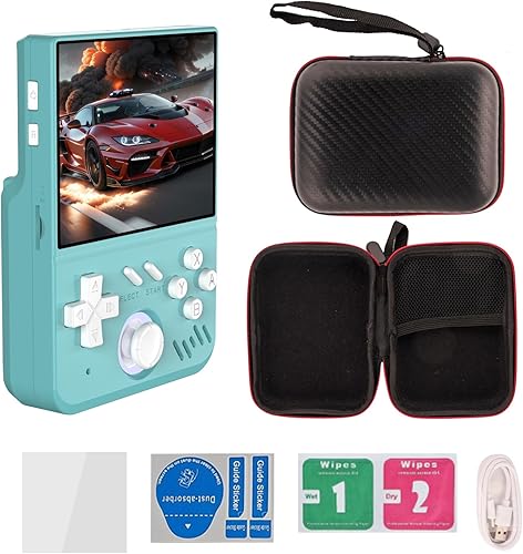 Consola de juegos retro My Mini Plus 2025, consola de juegos de mano con batería de 4000 mAh, pantalla IPS de 3.5 pulgadas, más de 20000 juegos,