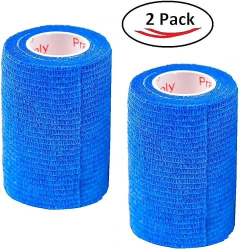 Miniatura 403 de Cinta adhesiva de 3 pulgadas para veterinarios (varios colores) (paquete de 24) rollo de agarre de vendaje flexible de adherencia autoadhesiva