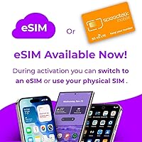 Vista 3 de Tarjeta SIM prepaga para teléfonos móviles y celulares SpeedTalk Mobile para teléfonos inteligentes y celulares Plan mensual de $11 - Llamadas