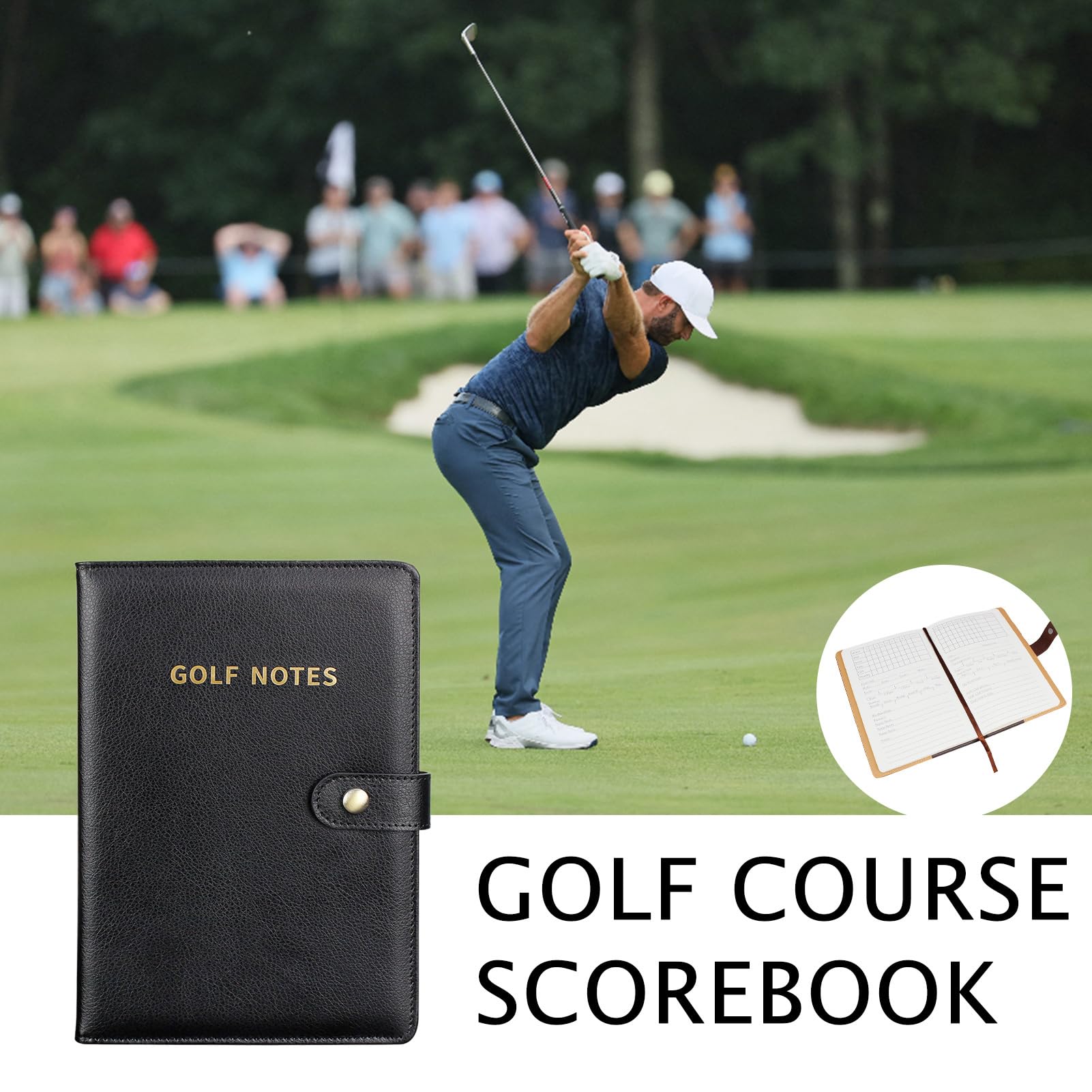 Accessoire de sport indispensable avec carnet de scores de golf compact - 7