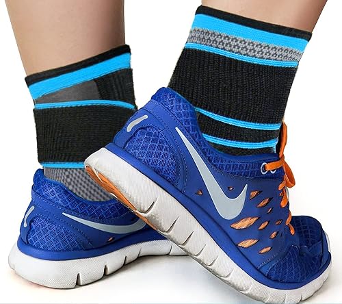 Miniatura 5 de Tobillera, manga de compresión para fascitis plantar para mujeres y hombres con arco para fascitis plantar, tendinitis de Aquiles, recuperación,