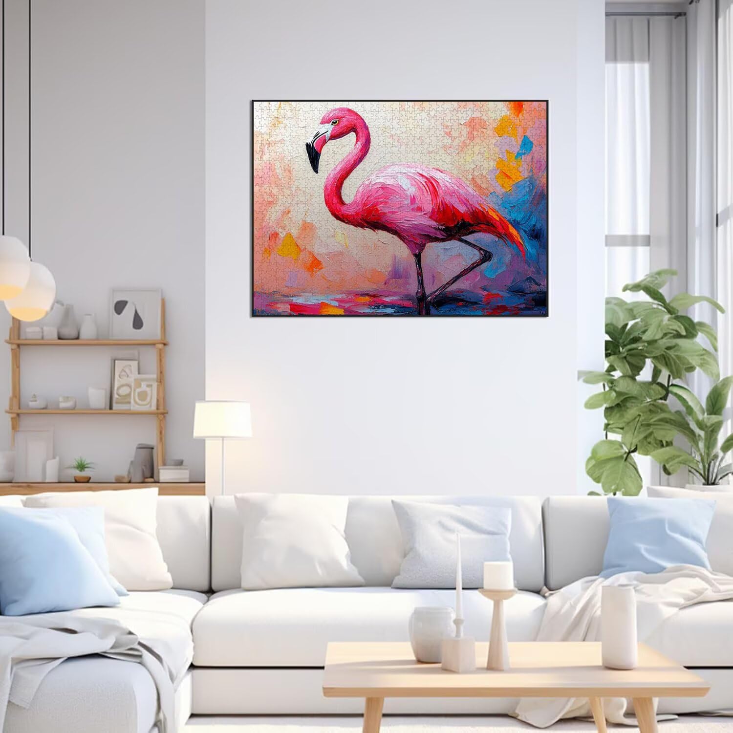 Puzzle 1500 Pezzi Flamingo Puzzle Adulti, Gioco Educativo, n-334 | Jigsaw Puzzles astratto, Impossibile Difficile Sfida, Classici Gioco Familiare, Giochi Divertenti, Idee Regalo