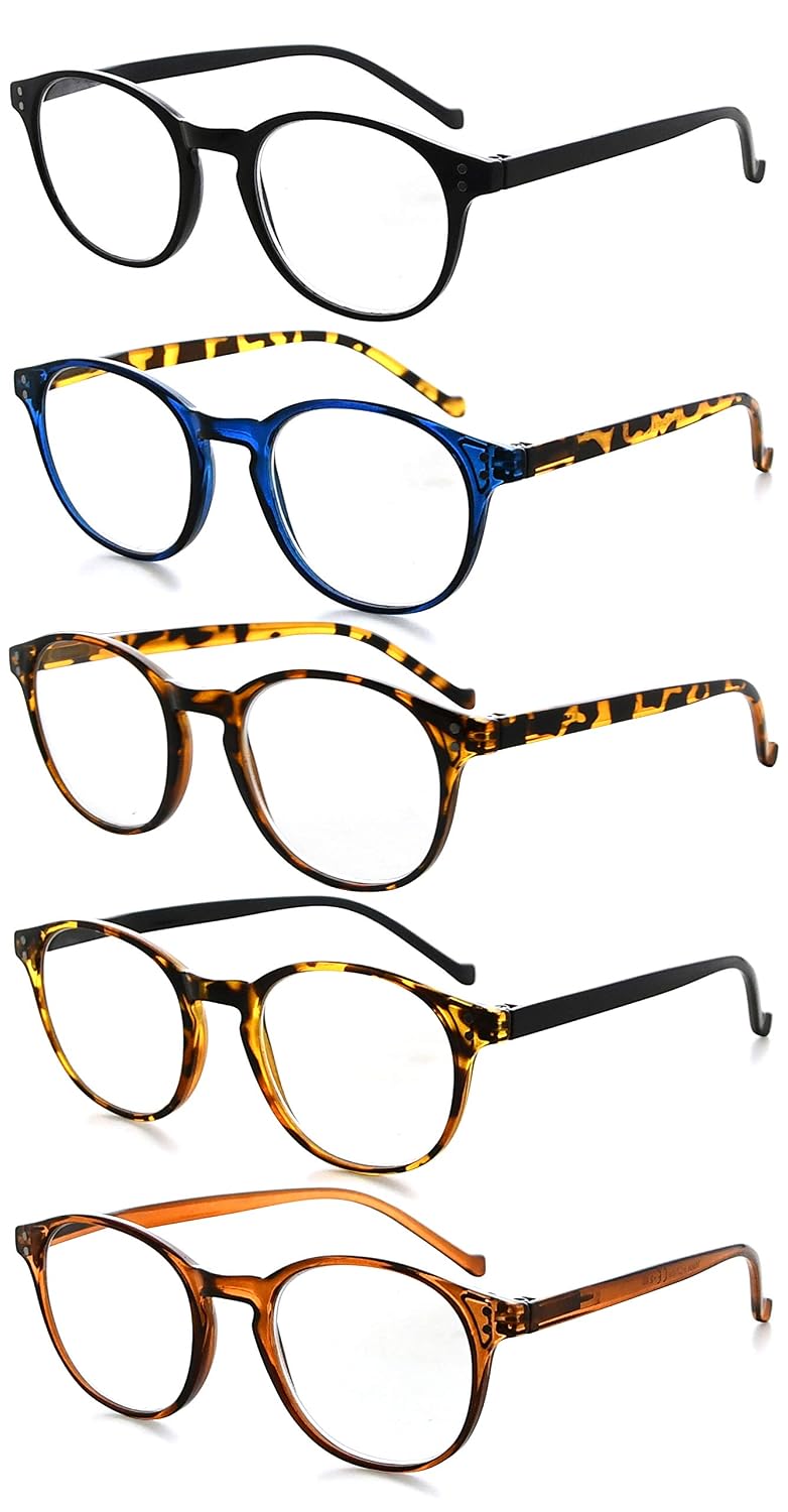 Eyekepper 5-packing Reading Glasses Round Readers for Women Reading - Review, Price and Buying Guide