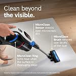 Bosch Unlimited 9 Cordless Stick Vacuum Cleaner - Up to 60 Min Battery, Multi-Surface, Vacuums Pet Hair, Hard Floors and Carpets, HEPA Filter, MicroClean Brush, 3 Accessories, White
