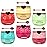6 PCS Bee Lip Balm Mask Honey Pot, Honey Lip Balm Bulk, Moisturizing Lip Sleep Masks Hydrating Prevention Dry and Crack Lip Scrubs, Propolis Lip Mask Overnight Reduce Lip Lines