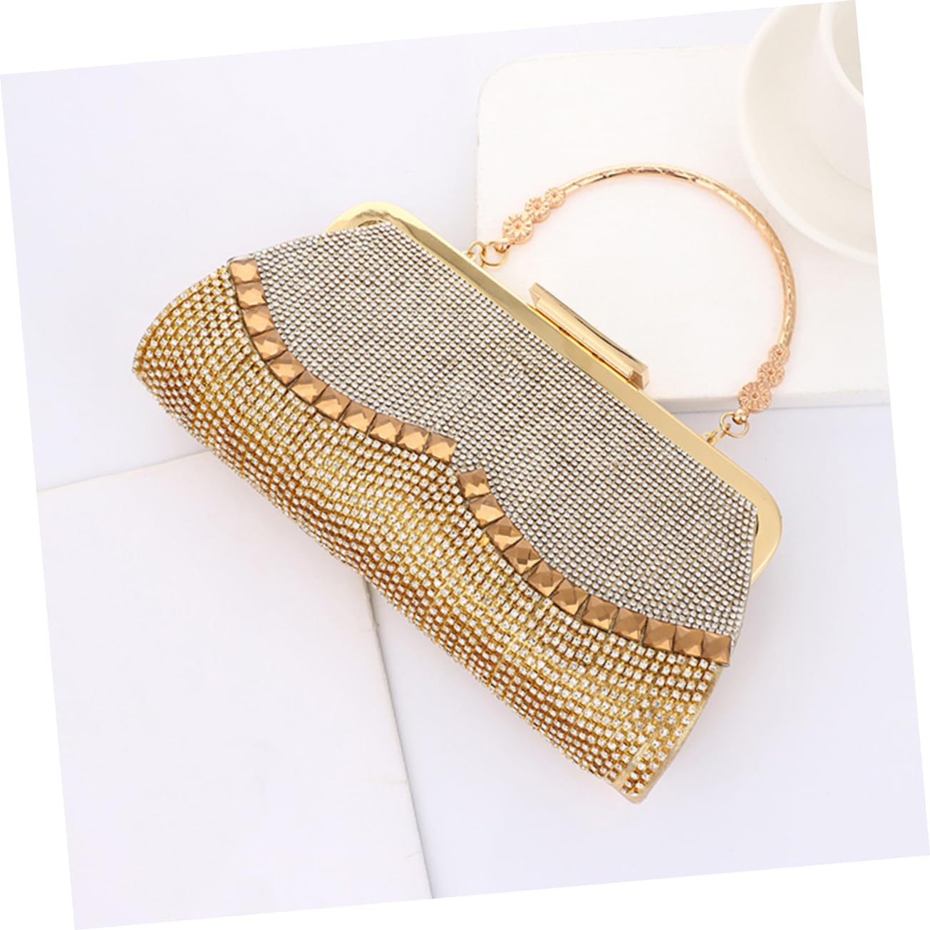 GALPADA Bolso Sobre Mujer Bolso De Mano Elegante Para Fiesta Almacenamiento Accesorio Fotos