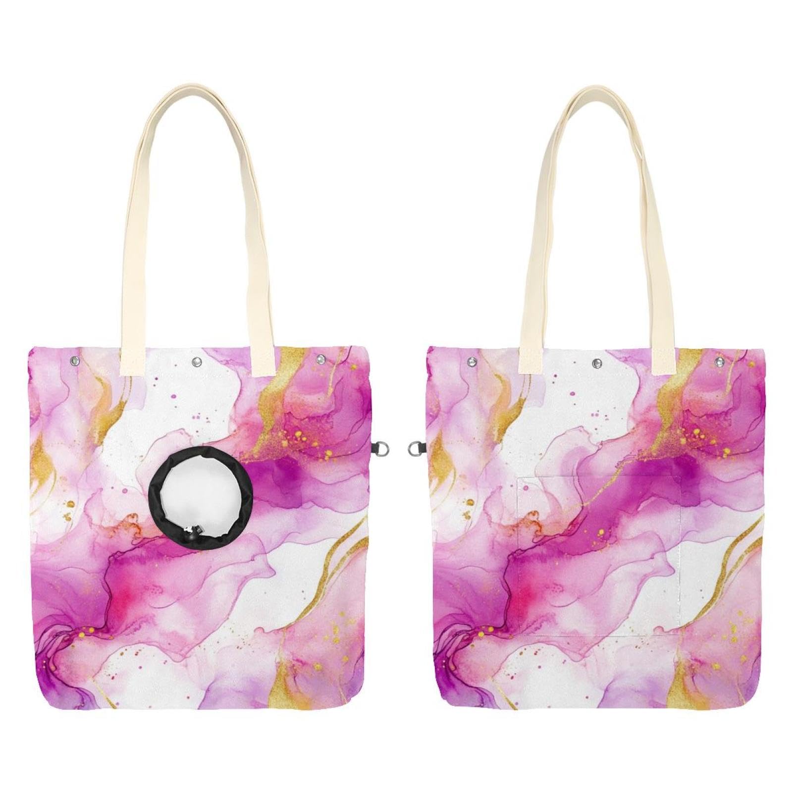 Sac de transport pour petits animaux de compagnie en toile souple et lavable
