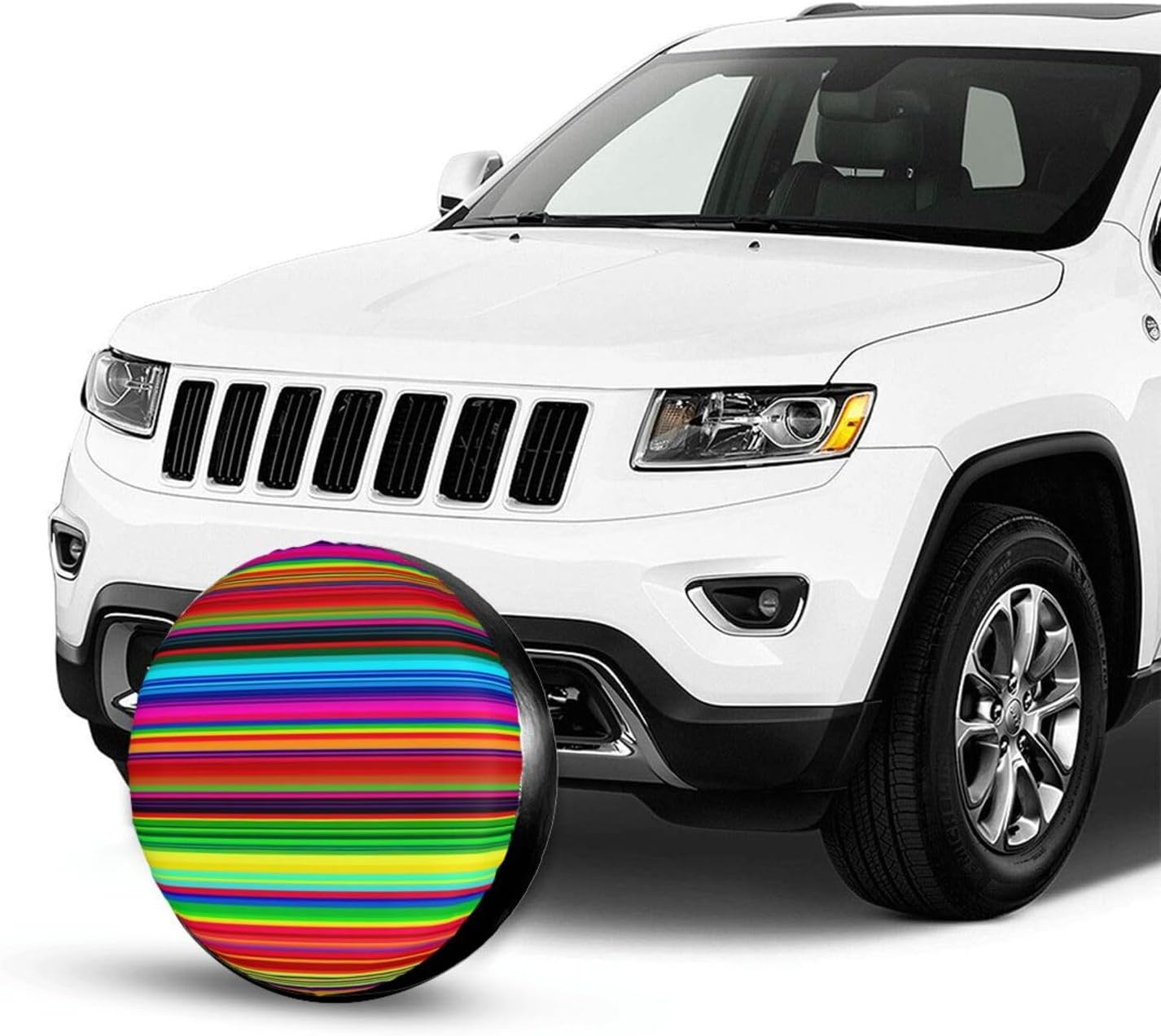 Spare Tire Cover 15 Inch Dust-Proof Sun Protection Wheel Protectors image 2
