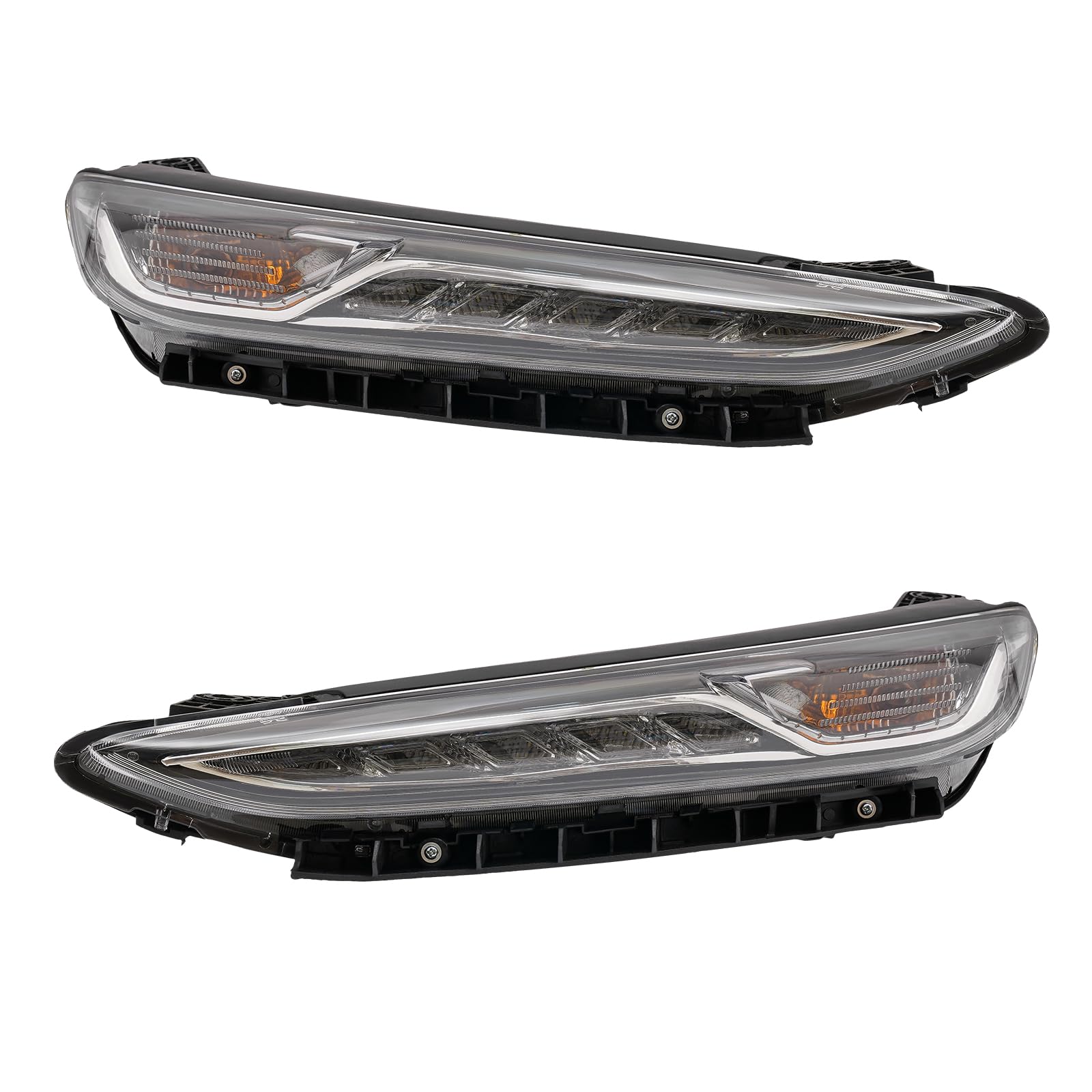 YINZINR Front LED DRL Light Fits for 2018-2021 Hyundai Kona, OE # 92208J9010 92207J9010 (Driver & Passenger Side)