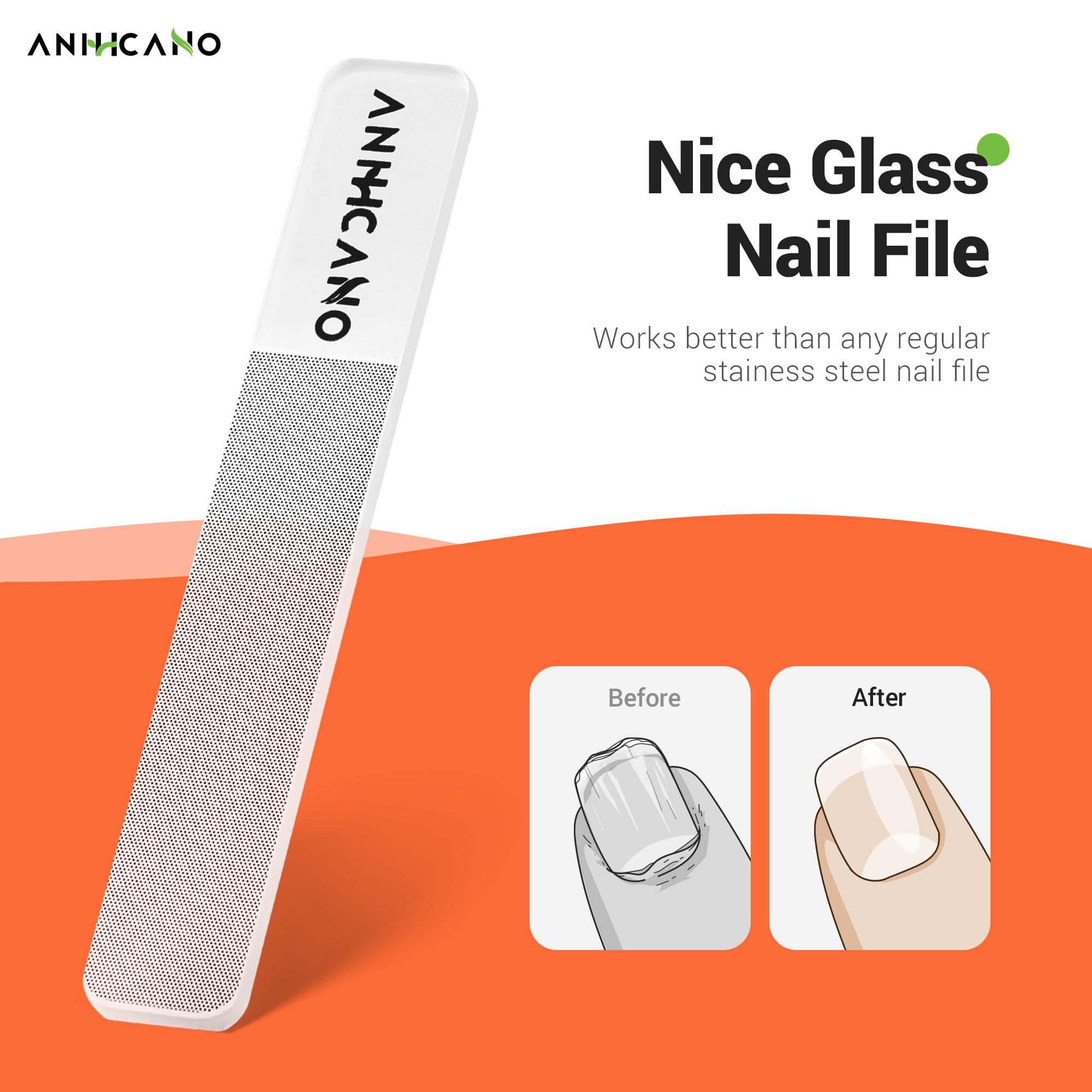 Nagelknipser mit Glasnagelfeile, Ultra scharfes Nagelknipser Set, Professioneller Fingernagel & Zehennagelknipser Nagelschneider für Damen und Herren (Schwarz_Kartonbox)