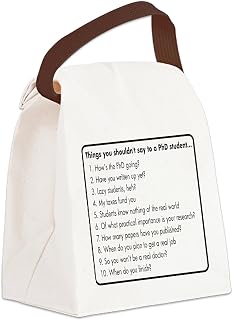 CafePress Don't Ask A Phd Canvas Lunch Bag with Strap Handle