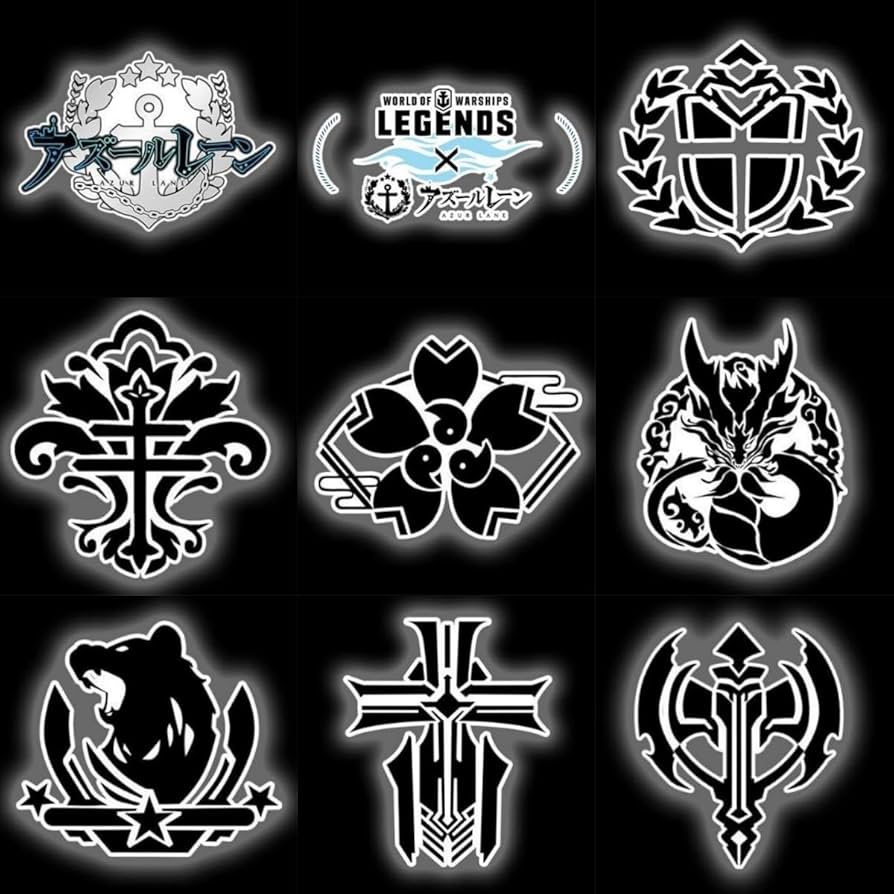 Amazon.co.jp: GAMAO(伽ニャー)アズールレーン ステッカー 車