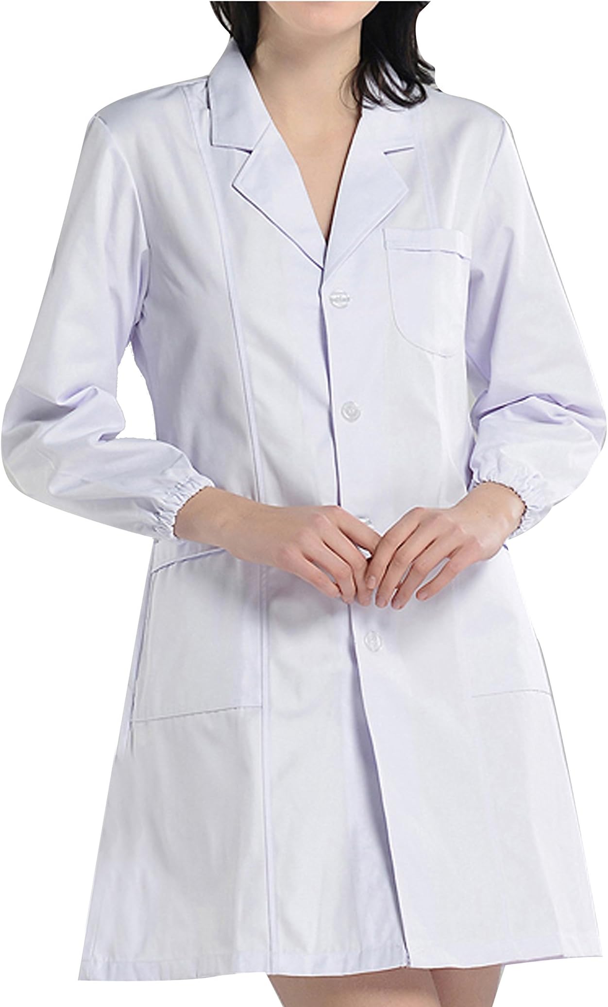BSTTWomen Lab Coat White Uniforms New Improvement