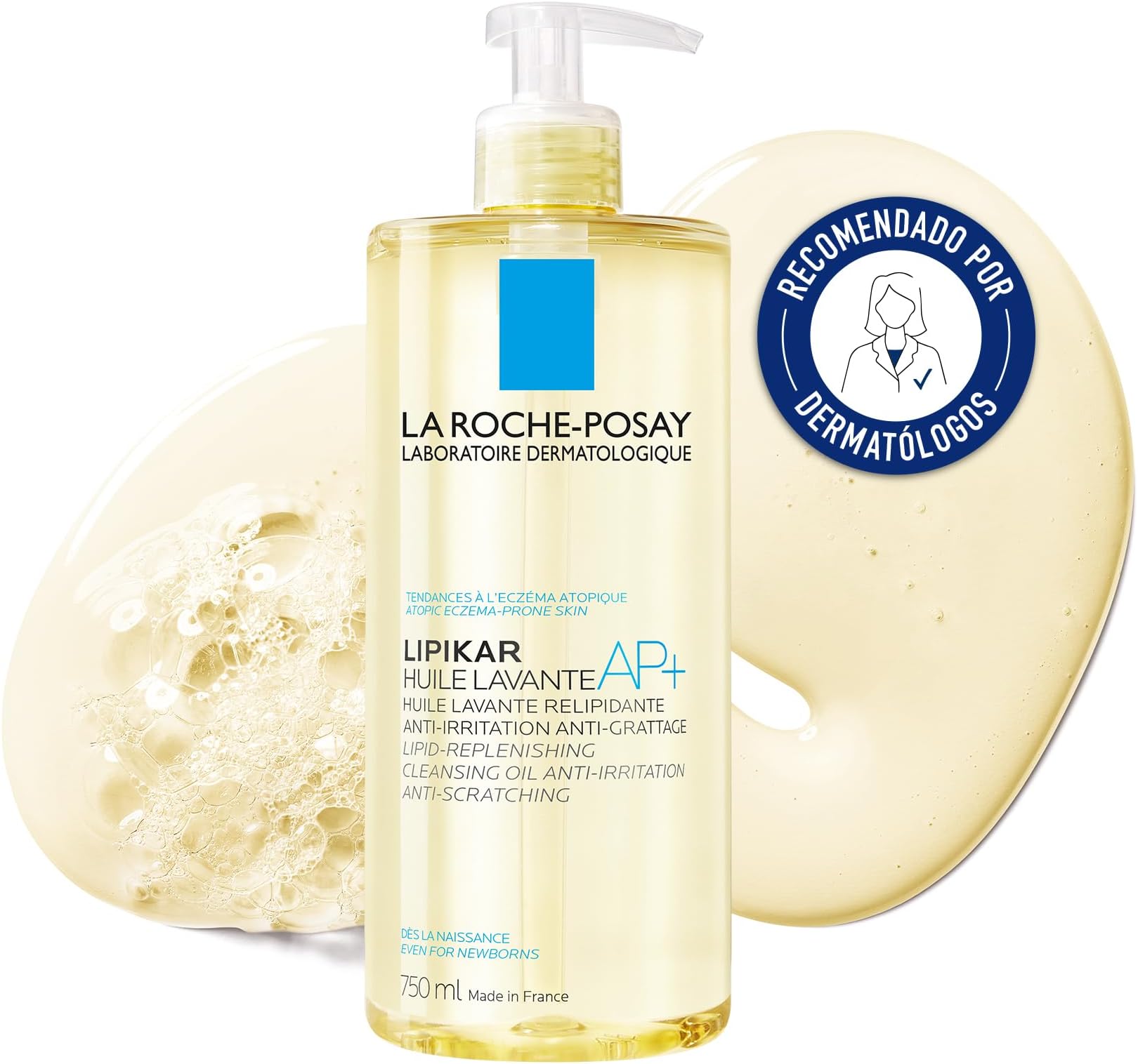 La Roche Posay Lipikar AP+ Anti-Irritation Cleansing Oil 750ml
