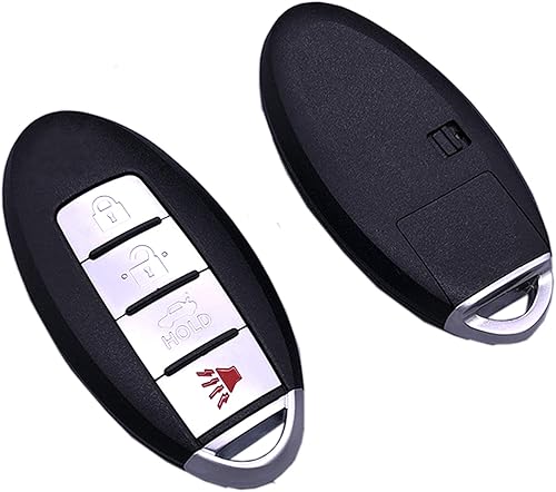 Vista 6 de Carcasa para llavero inteligente remoto compatible con Nissan Altima Maxima Murano Infiniti KR55WK48903 de repuesto sin llave para llave de coche