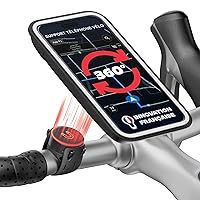 SHAPEHEART Innovazione francese, Porta cellulare bici con tasca magnetica staccabile