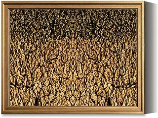 Vintage Framed Wall Art Sea Sponge Symmetry Canvas Paintings Wall Decor Pictures Posters Prints for Living Room Bathroom Bedroom Kitchen Artwork