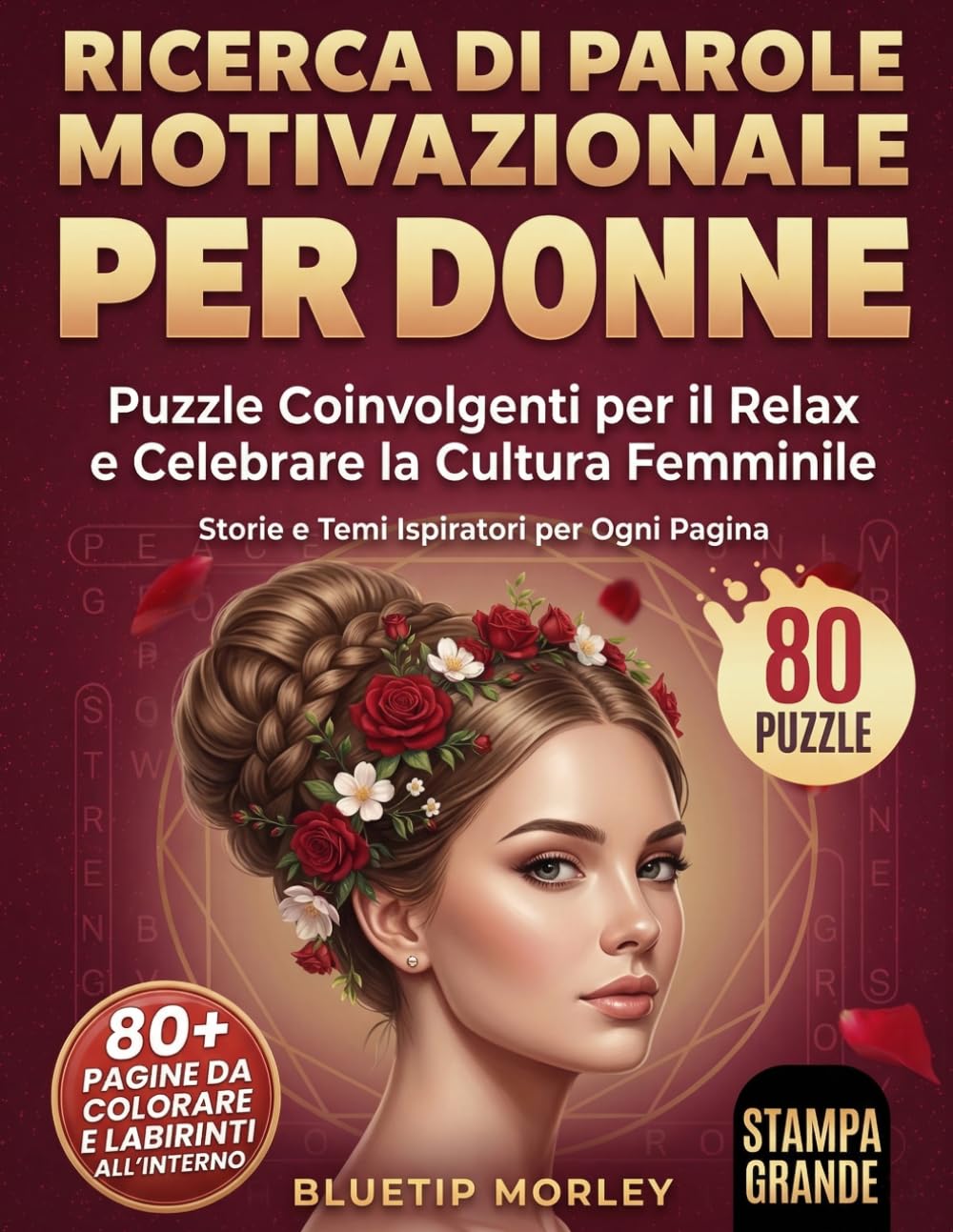 Ricerca di parole motivazionale per donne - I Quattro Elementi (Sollievo Mentale per Donne): Vol. 131: 80 Schemi e Citazioni Motivazionali per ... Forza - Caratteri Grandi (Parole Intrecciate)