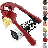 Vista 12 de Zulay - Juego de balancines de acero inoxidable para prensar ajos, picadora de ajo de primera calidad, trituradora de ajo innovadora con pelador