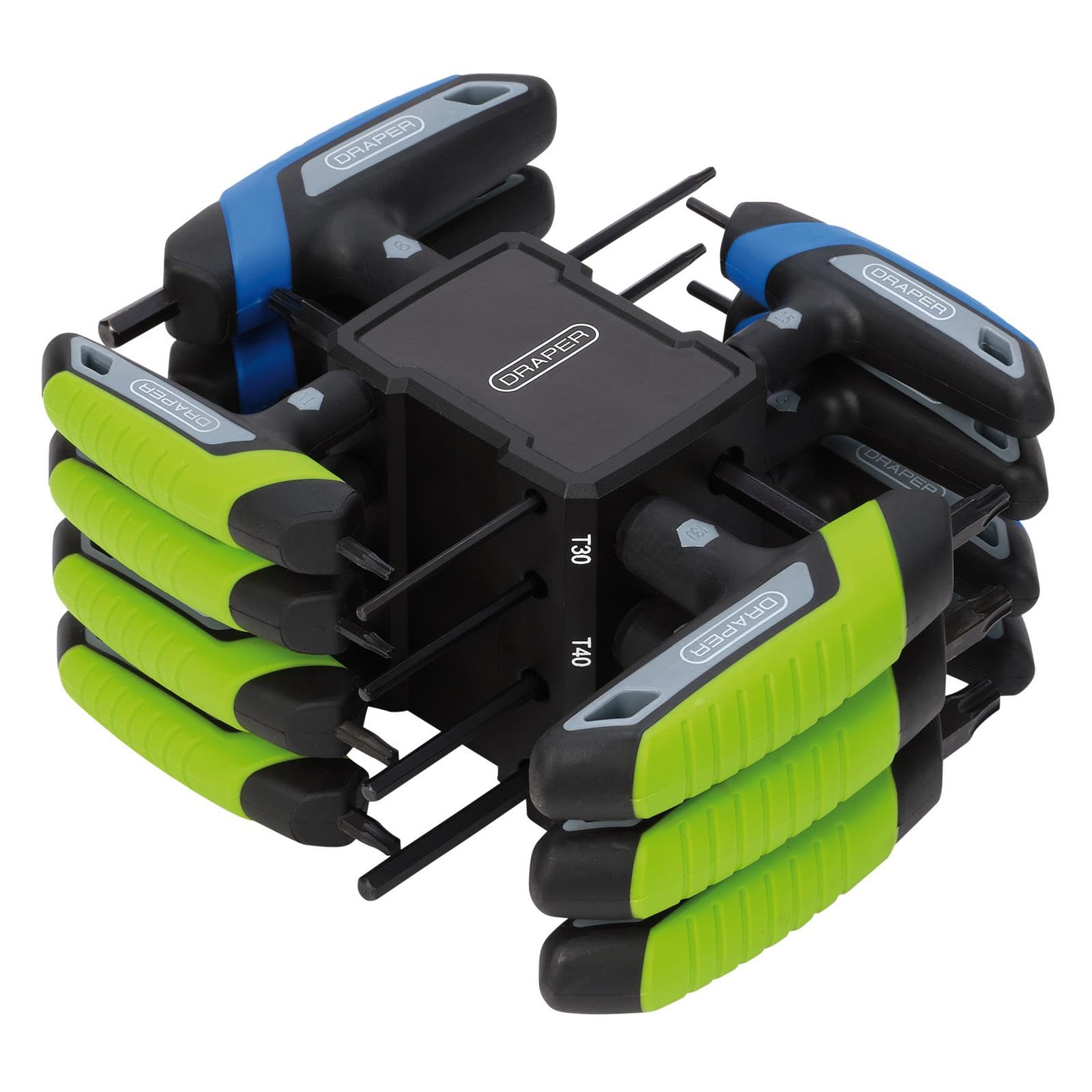 Clés hexagonales Draper TX-Star 31120 jeu de quatorze outils en T
