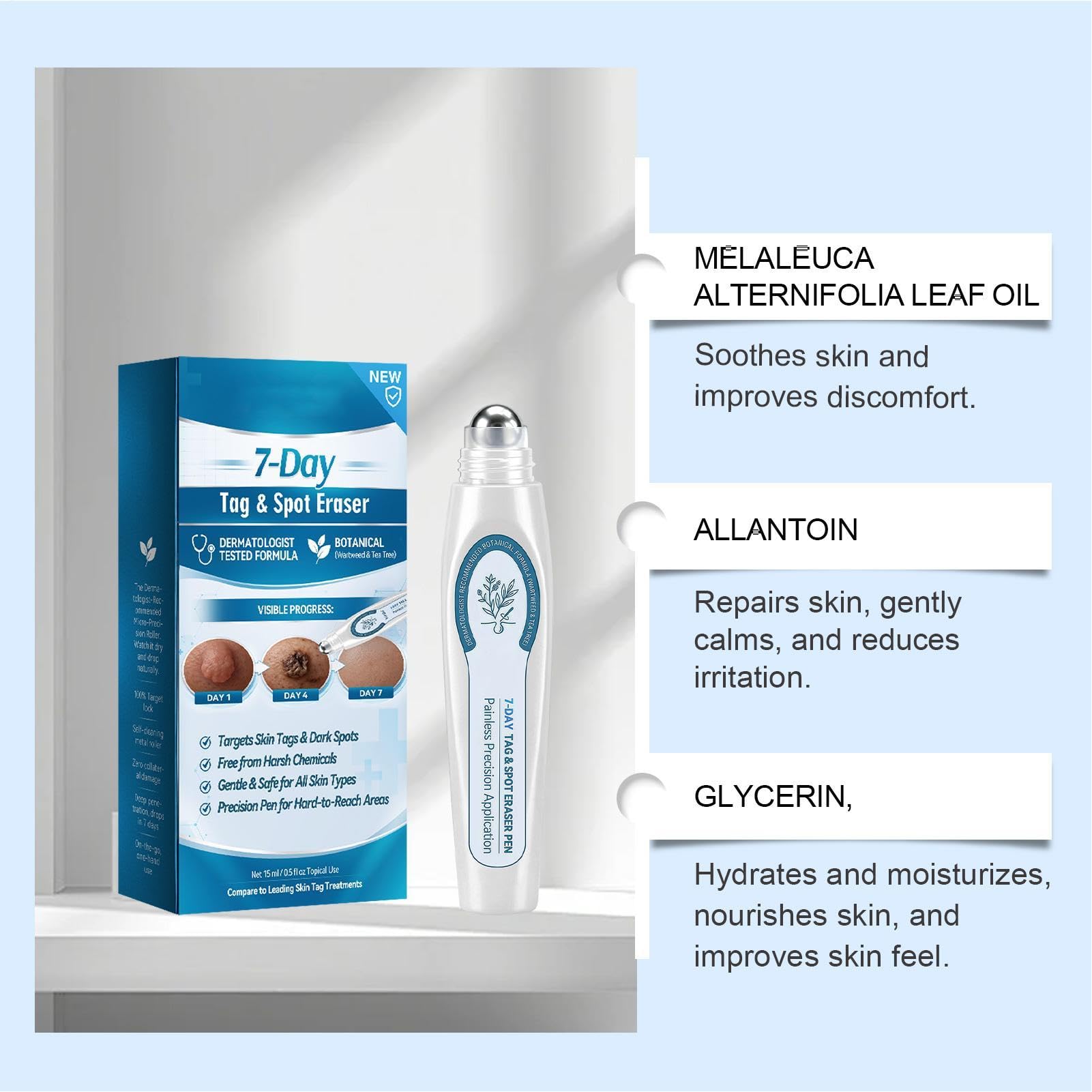 Eliminador De Verrugas, 15ml Quitar Verrugas Bolígrafo, Sua Y Rápida Absorción - Para Mujeres, Hombres, Escuela, Hotel, Residencia Estudiantil, Apartamento, Viajes, Mujeres, Hombres